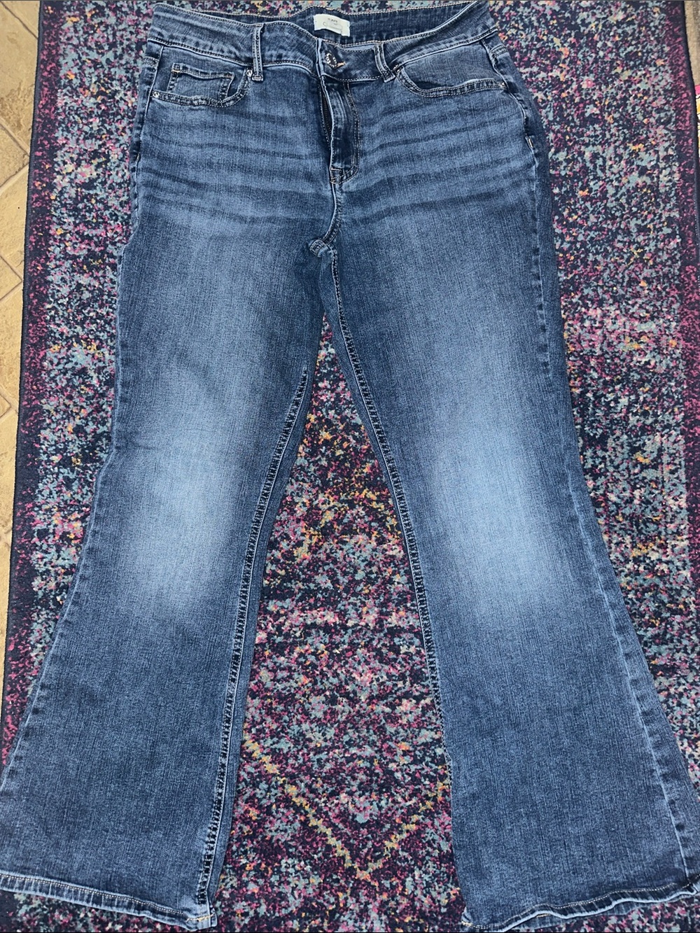 Classic Women's Maurices Blue Flared Jeans